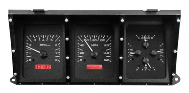 DAKOTA DIGITAL VHX SERIES DIRECT-FIT ANALOG GAUGE SYSTEMS DDGVHX-73F-PU-K-R