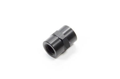 AEROQUIP 1/4in Alum Pipe Coupler Black AERFCM5130