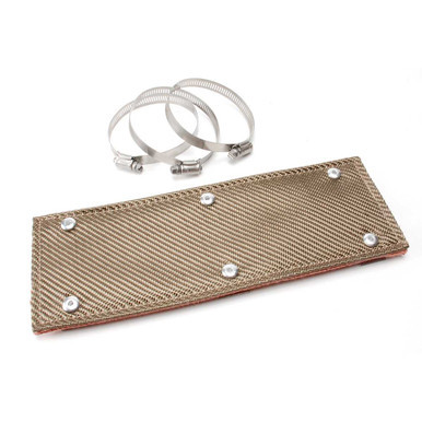 Titanium Pipe Shield 4in x 1ft DSN10454