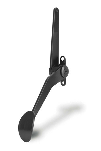 LOKAR Steel Spoon Throttle Pedal Black LOKXSPO-6070