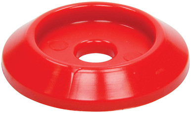 ALLSTAR PERFORMANCE Body Bolt Washer Plastic Red 50pk ALL18847-50