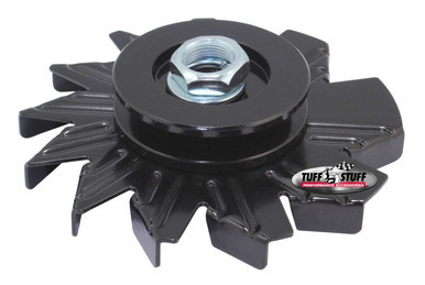 Alternator Stealth Black Fan and Pulley Combo TFS7600AB