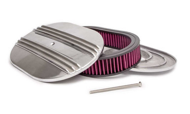 RACING POWER CO-PACKAGED 12x2 Alum Oval Finned A/C Polished RPCR6321