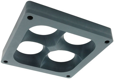 ALLSTAR PERFORMANCE Carb Spacer 4500 Tapered 4 Hole 1.00in ALL25996