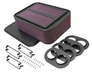 Gen-2 Carbon Air Box For Sprint Car 6.5in Filter KNE100-8559