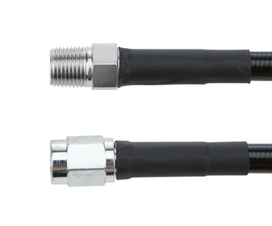 ALLSTAR PERFORMANCE Coated Braided Line 24in #3Hose -3Str/ 1/8in ALL48435-24