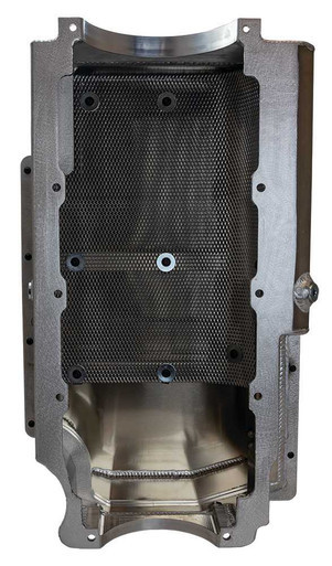 MOROSO BBC 2pc. Billet Rail Oil Pan MOR20376