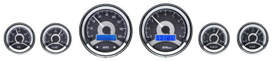 DAKOTA DIGITAL VHX SERIES UNIVERSAL ROUND ANALOG GAUGE KITS DDGVHX-1060-S-B