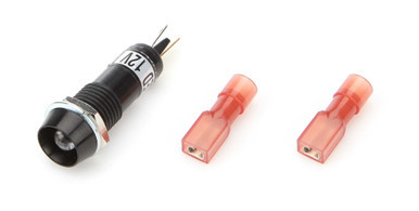 QUICKCAR RACING PRODUCTS WARNING LIGHT 3/8IN WHITE QRP61-803