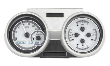 DAKOTA DIGITAL VHX SERIES DIRECT-FIT ANALOG GAUGE SYSTEMS FOR 1966-1967 CUTLASS DDGVHX-66O-CUT-S-W