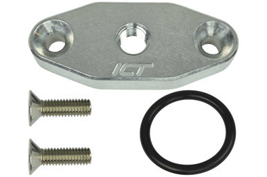ICT BILLET LS LS1 1/8 NPT Turbo Oil Supply Port Adapter ICT551608