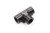 AEROQUIP Alum Female Pipe Tee 1/4in Black AERFCM5151