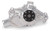 EDELBROCK SBC Water Pump - Short  Polished EDE8820