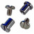 VINTIQUE 1928/32 FORD WINDSHIELD SLIDE ARM PVIOT AND SCREW SET VTQA-45475-SS
