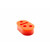 Turbo XS Universal 12mm Two Position Polyurethane Exhaust Hanger - Red - WS-PB-01-RED