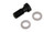 VIBRANT PERFORMANCE FITTING  BANJO BOLT  MAL E 7/16-24 BOLT  23MM VIB11473