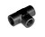3/8npt Female Tee adapt Black RHP917-06-2