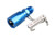 EARLS Earl's O.E. Fuel Line EFI Quick Connect -6 to 3/8" - Blue EAR991966ERL