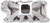 EDELBROCK SBF Super Victor 8.2in Manifold - 289-302 EDE2928