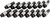 ALLSTAR PERFORMANCE Rocker Arm Nut Kit SBC 7/16 16pcs ALL90207