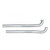 PYPES PERFORMANCE EXHAUST 64-81 Pontiac w/Ho-Ra 3 Bolt 2.5in Manfld Dwnpip PYPDGA20S33