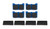 EBC BRAKES USA INC Brake Pads Bluestuff S/T Dynapro 7816 / HB542 EBCDP5039NDX