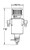 JAZ Mini-Breather Tank w/3/8in Fittings JAZ605-375-01