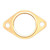 SCE GASKETS Exh Gskt Pro-Copper 1pk 2-Bolt 2.25in Flange SCE4225