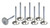 EDELBROCK Intake Valves 8pk 2.190 x 5.300 EDE9775