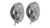 Vintique Inc. 1933 - 34 Quarts Halogen Commercial Headlamps With Turn Signal W/Ford Script VTQ46-13000-QSTS