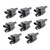Ignition Coil Blk GM LS2 LS3/LS7/LS9 Car 8 Pack SPC3010BK