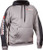 ALLSTAR PERFORMANCE Allstar Hooded Sweatshirt Sm Silver/Blk ALL99916S