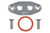 ICT BILLET LS Dual 1/8in NPT Oil Fe Ed Plate LS1 ICT551666