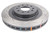 DBA 2017+ Honda Civic Type R FK8 Front Slotted 4000 Series Rotor - DBA43700S