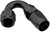 FRAGOLA Hose Fitting #16 150 Deg Pro-Flow Black FRG231516-BL