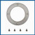 VINTIQUE GEAR SHIFT BOOT TRIM PLATE W/ SCREWS VTQA-7001-GB