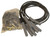 MSD IGNITION 8.5MM Spark Plug Wire Set - Black MSD31193