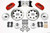 WILWOOD Front Disc Brake Kit Red 67-72 Camaro Nova 12.19 WIL140-10510-DR