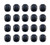 8an Str Crimp Fitting w/Collar & PIN  20PC FRG6301023-BL