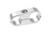 REDHORSE PERFORMANCE 10AN Hose Separator Clear RHP730-10-10-5