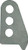 ALLSTAR PERFORMANCE Upper Link Brackets 9in Ford Weld-On 1pr ALL60160
