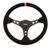 Suede Racing Steering Wheel w/Center Marker GRT699