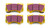 EBC BRAKES USA INC Brake Pads Yellowstuff Frt Toyota Land Cruiser EBCDP41815R