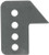 ALLSTAR PERFORMANCE Trailing Arm Bracket 5/8 Holes ALL60045