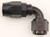 XRP-XTREME RACING PROD. #8 90 Deg Double Swivel Hose End Black XRP209008BB