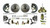 RIGHT STUFF DETAILING 67-72 A Body GM Booster Power Disc RSDAFXDC06C