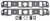 EDELBROCK Intake Gasket Set - SBF EDE7220