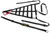 SIMPSON SAFETY Driver Net Corvette Left Poly 28in x 15-3/4 SIMDNC5RLP