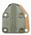 RACING POWER COMPANY SBC FUEL PUMP BLOCK-OFF PLATE RPCR2057X
