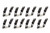 HOWARDS RACING COMPONENTS Solid Roller Lifters - BBC Vertical Style HRC91133
